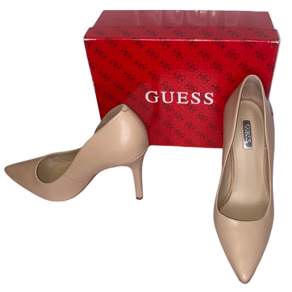 Pumps Guess shoes natural leather